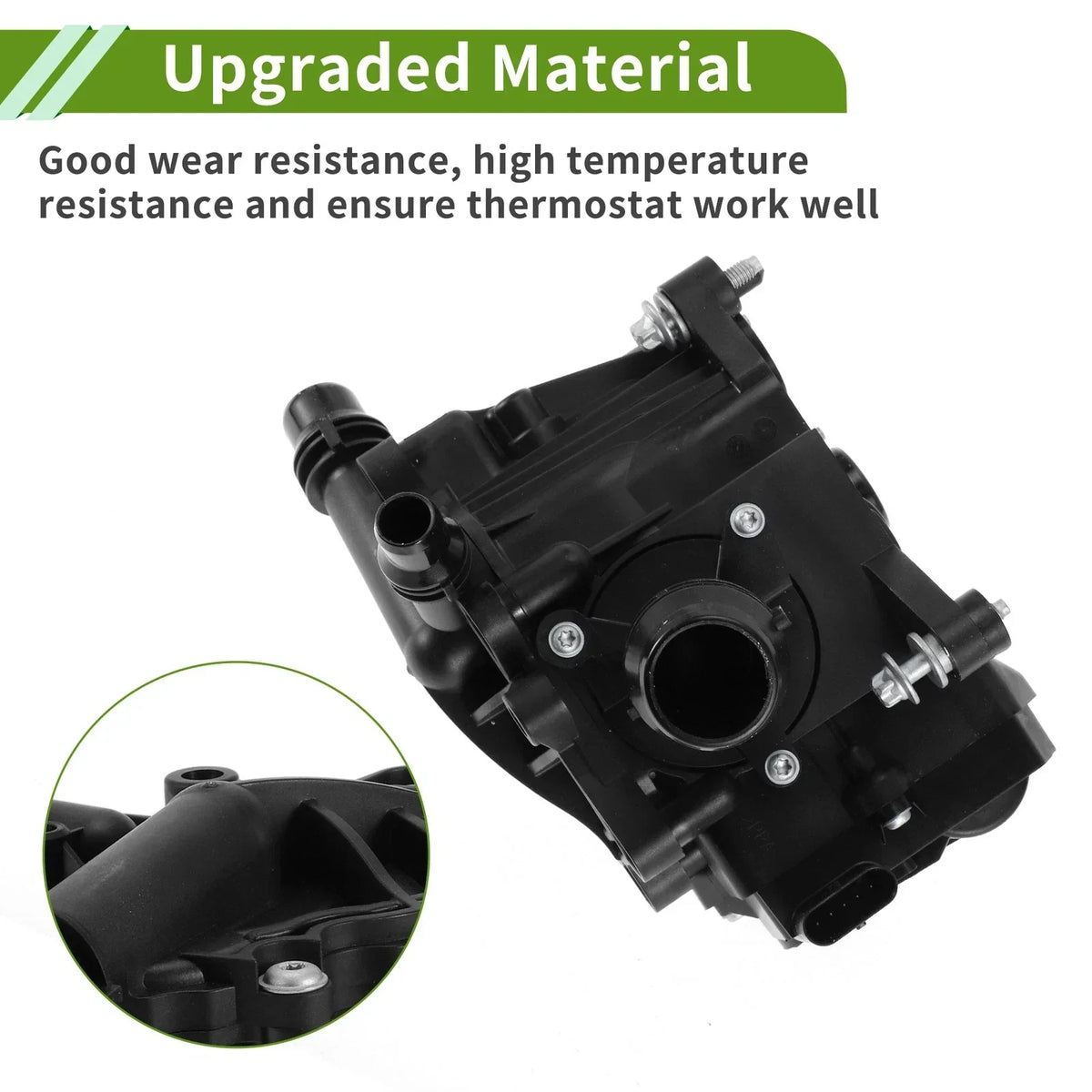 Coolant Thermostat Housing Assembly for BMW 230i xDrive 2017-2021