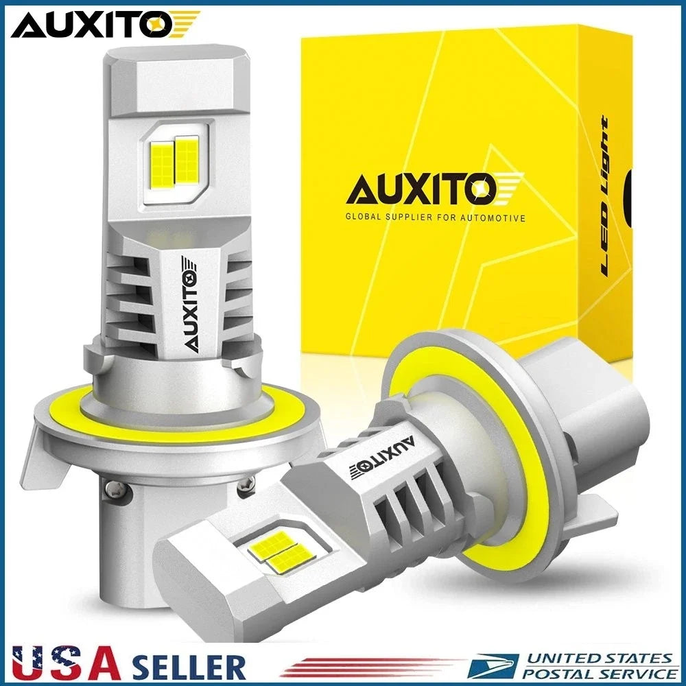 LED Headlight Bulbs H13 9008 Canbus - 2X for Toyota N70 Hilux