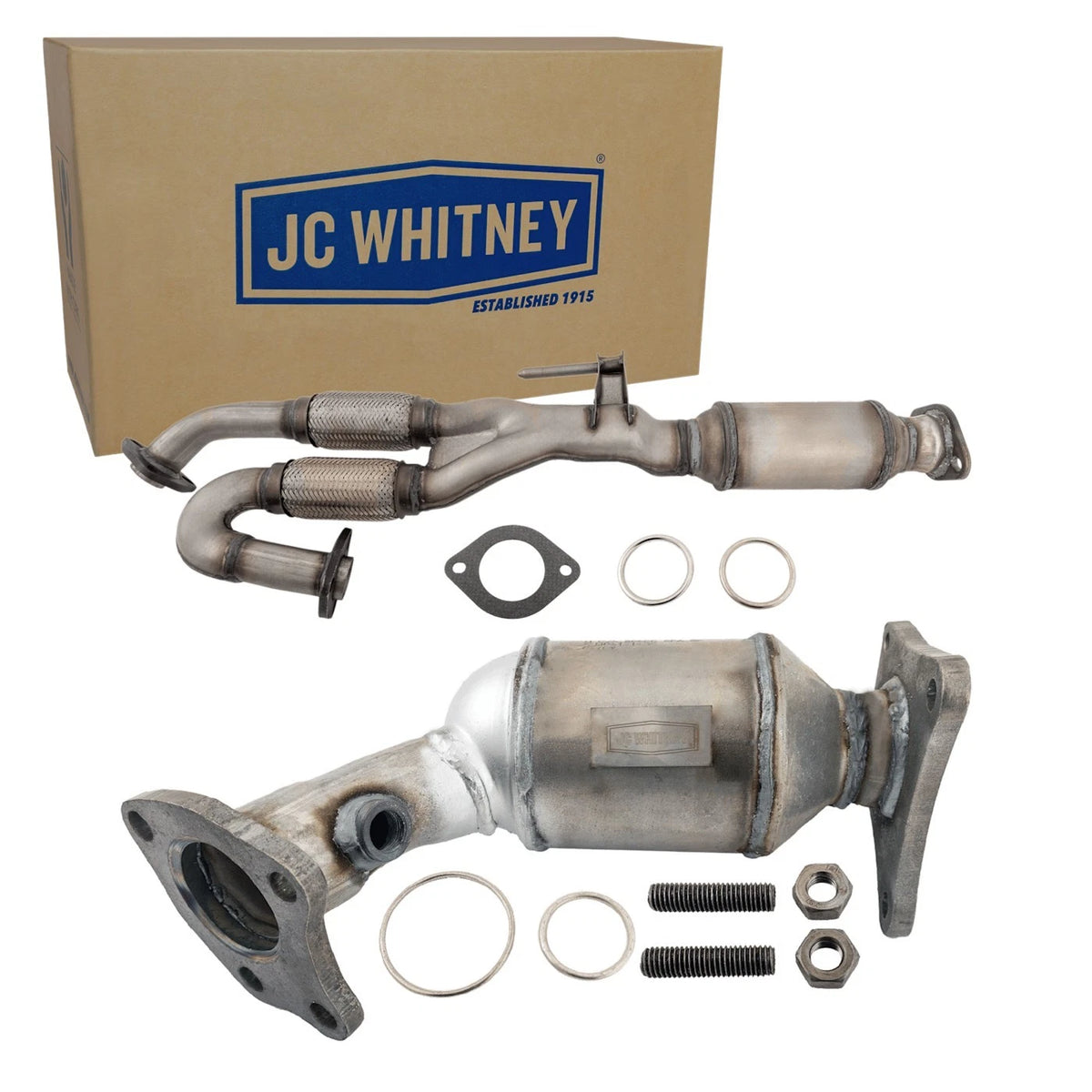 Set of 2 Catalytic Converters for Nissan Maxima