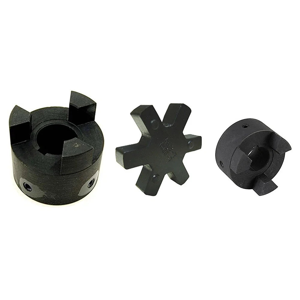 Set of 3 L-Jaw Couplings for Flexible Applications - L095, Buna-N Rubber