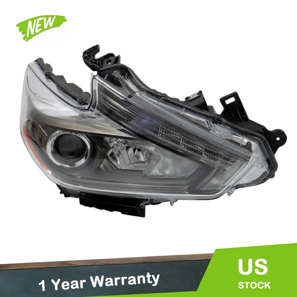 RH Headlight for Nissan Altima Sedan (2016–2018) Clear LED