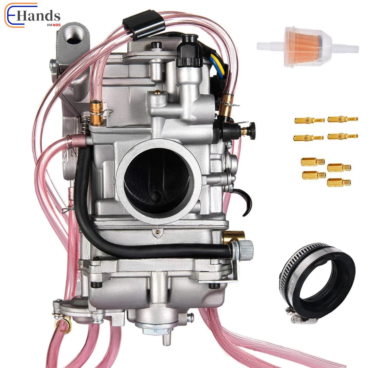 Carburetor with Intake Boot for Yamaha WR400F YZ450F 1999-2007
