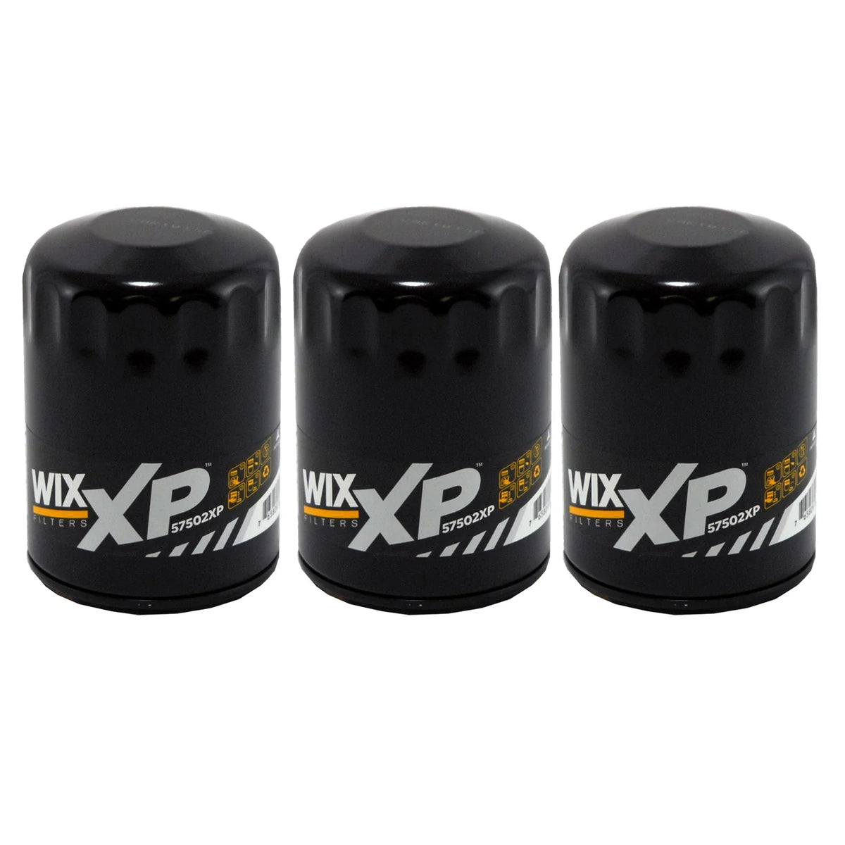 Set of 3 Wix XP Engine Oil Filters for Ford Lincoln Mazda Mercury (DOHC FI)