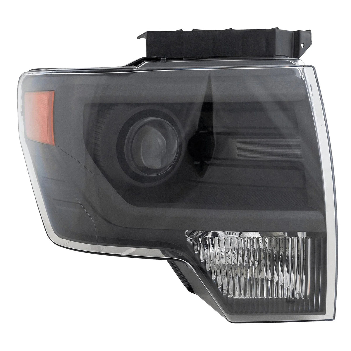 HID Headlight for Ford F-150 SVT Raptor (2013–2014) Gray Trim Right