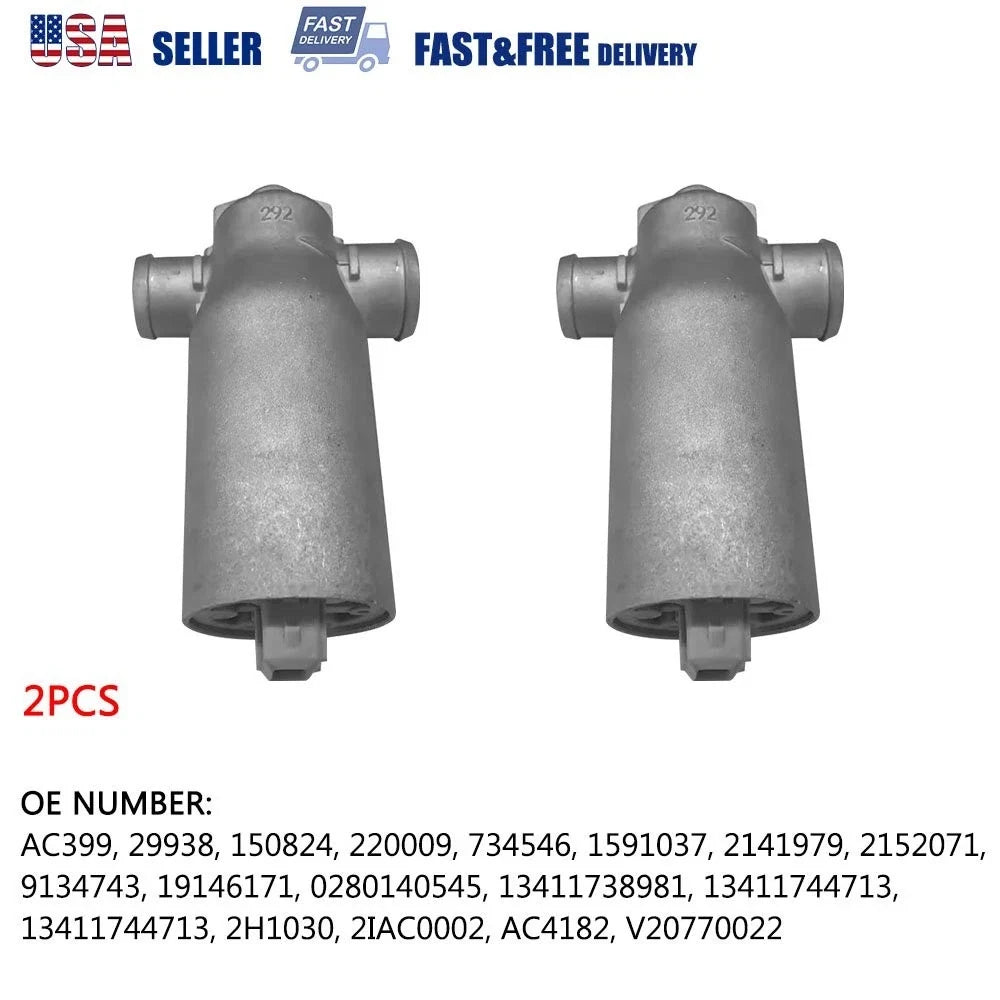 Idle Air Control Valve Pair for BMW E36 E39 E46 E53 E60 E83 E85 Z4 1996-2008