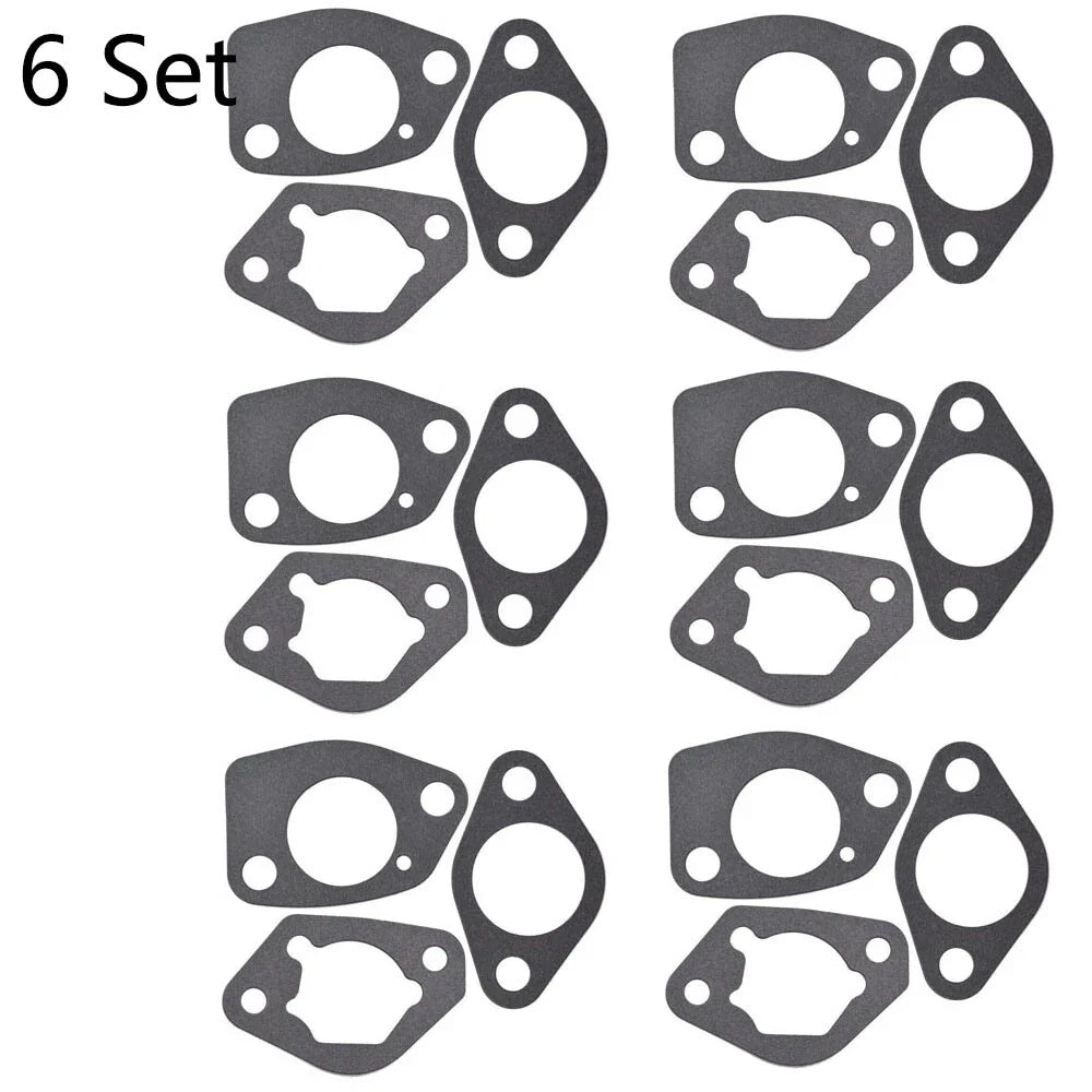 6-Piece Carburetor Gasket Kit for Honda GX390 GX340 Engines
