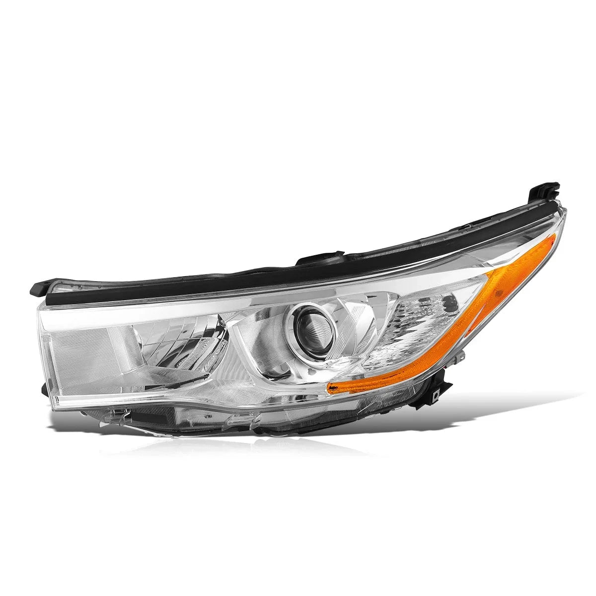 Driver Side Projector Headlight Chrome for Toyota Highlander (2014–2016)