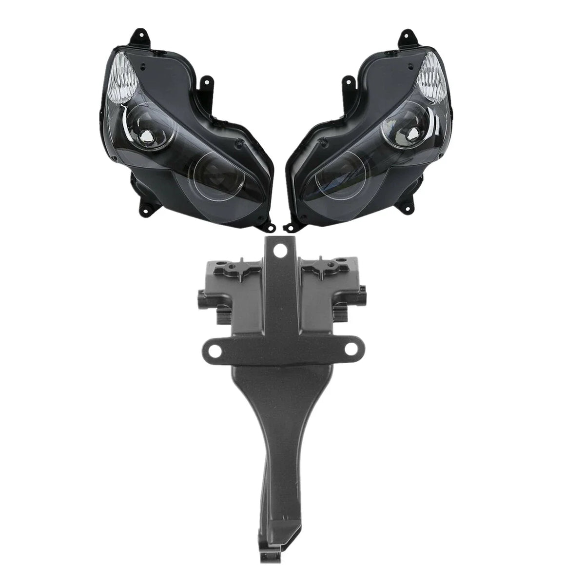 Fairing Stay Bracket with Front Headlight Lamp for Kawasaki ZX14R 2012-2024