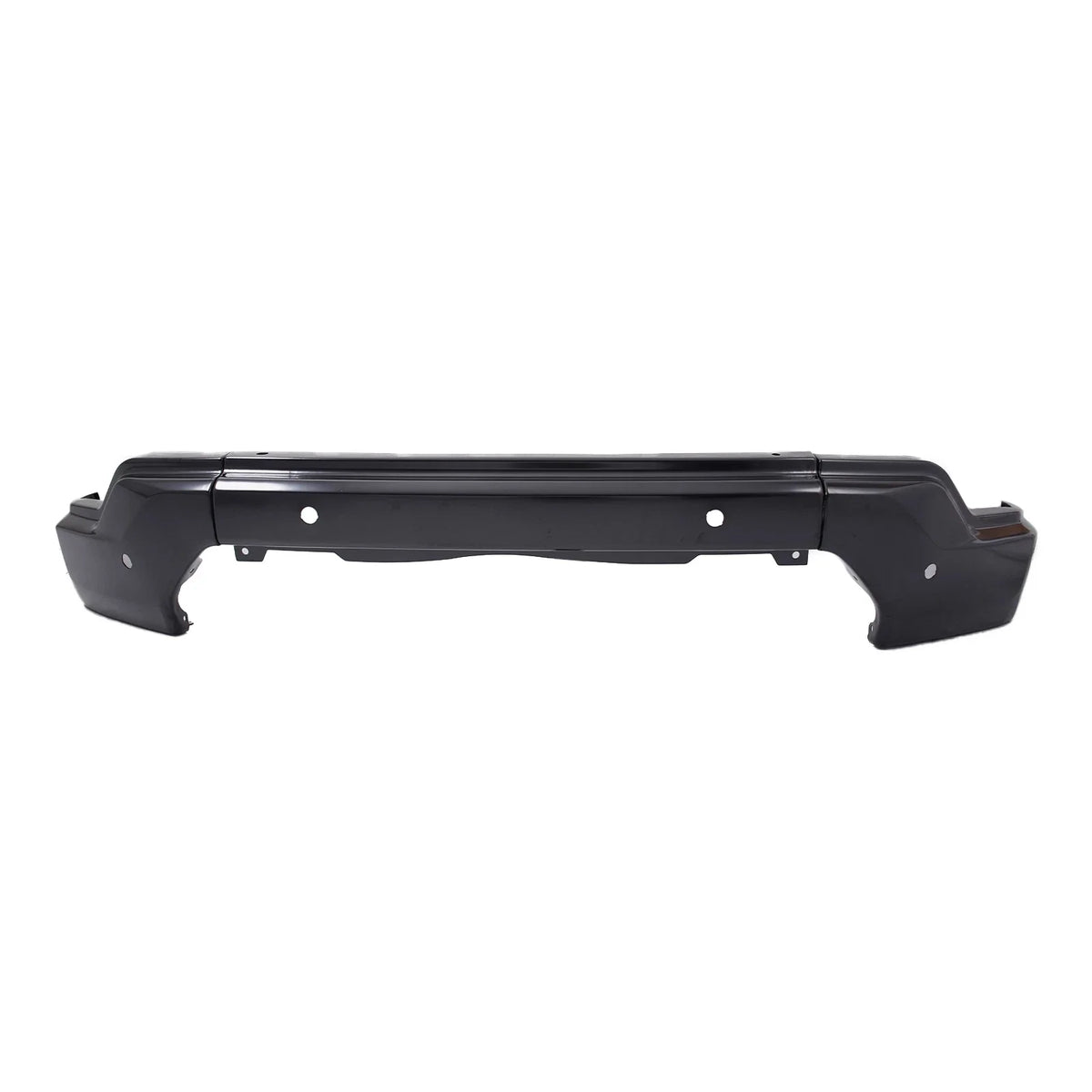 Black Steel Front Bumper with Sensor Holes for 2019-2021 GMC Sierra 1500