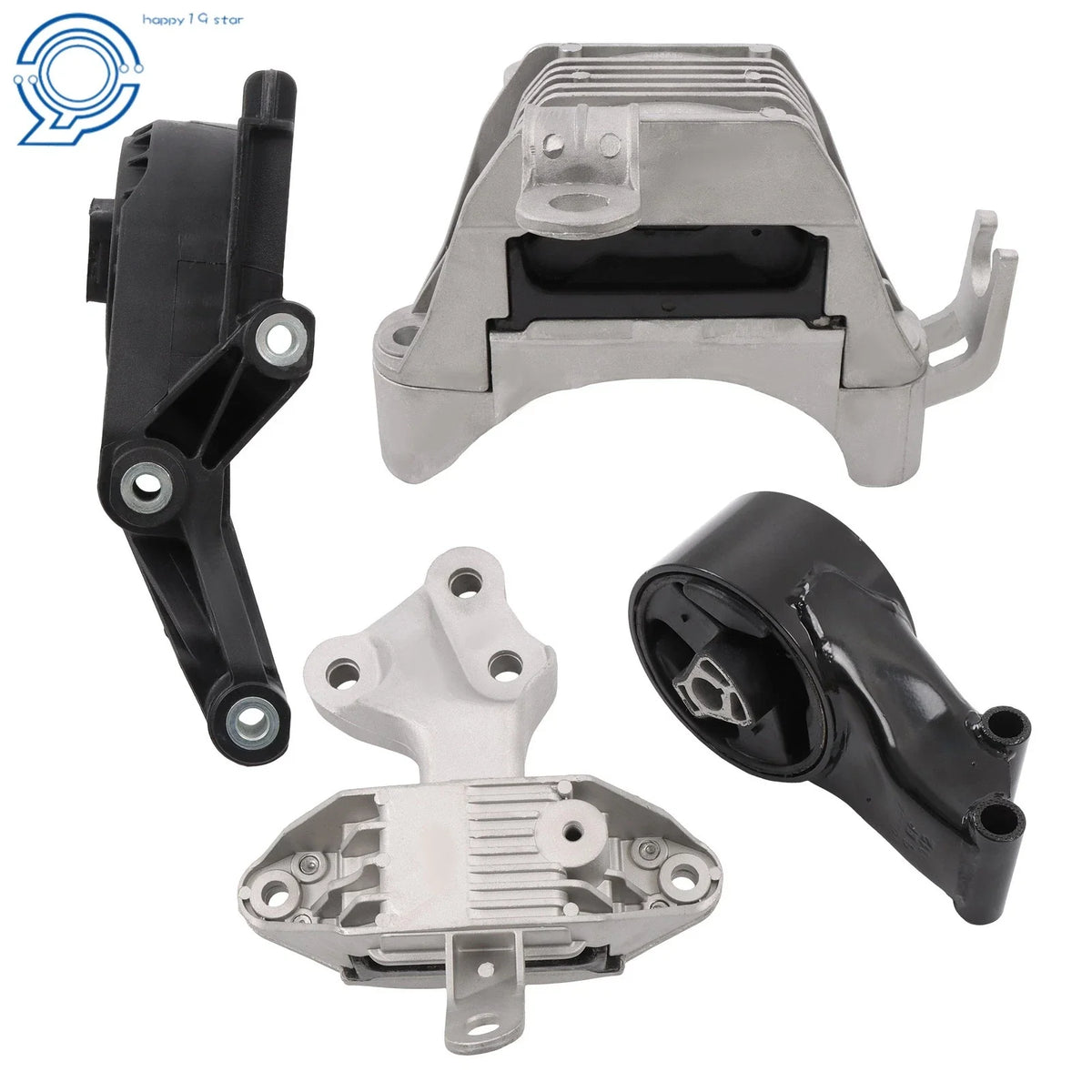 Set of 4 Engine & Trans Mounts for Chevrolet Cruze (2011–2016) 1.8L