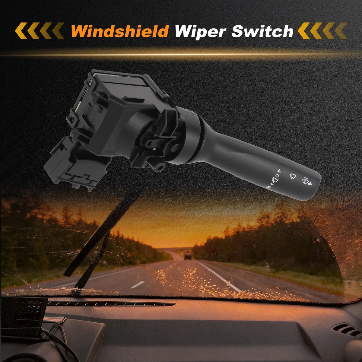 Windshield Wiper Control Switch for Toyota Corolla (2008β2011) No. 8465202390