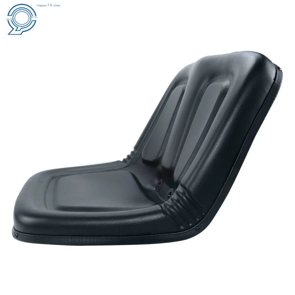 Universal Replacement Black High-Back Lawn Mower Seat for Tractors