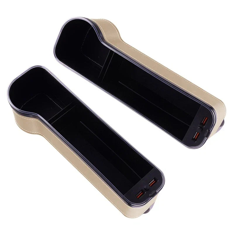 Universal Fit Car Seat Storage Box Organizer - 2 x Gap Holders