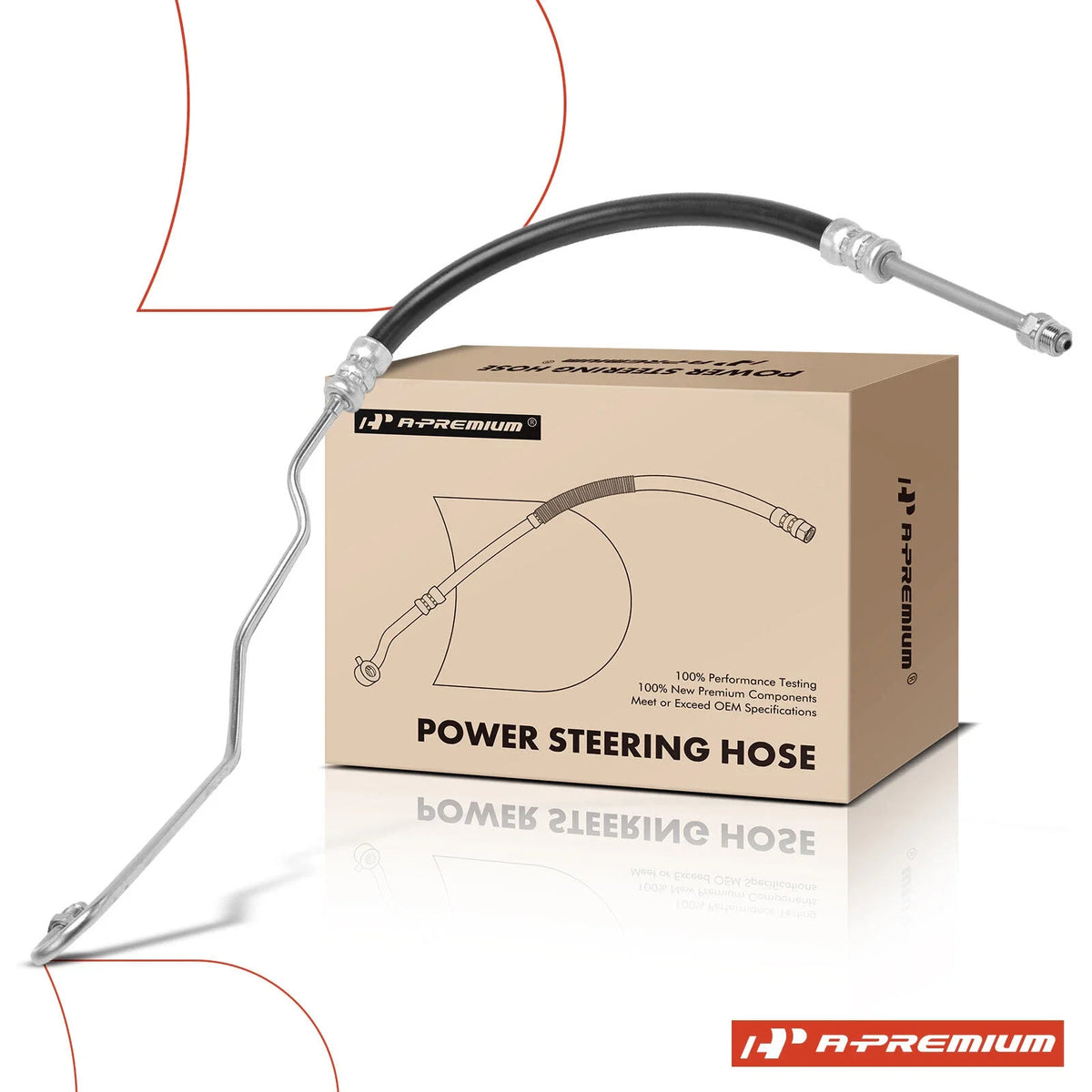Power Steering Pressure Line Hose for Ford E-150 E-250 (1997–2002)