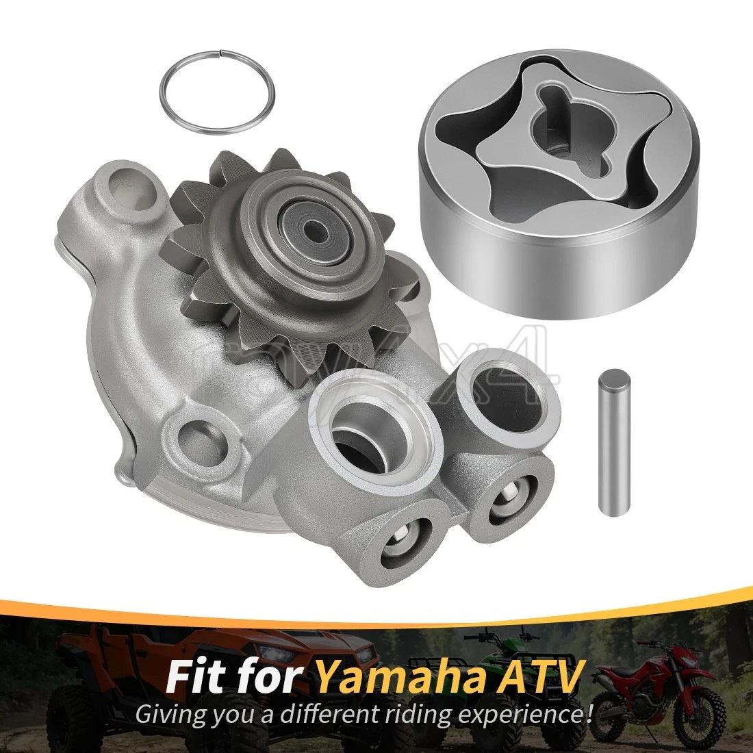 Rotor Oil Pump Assembly for Yamaha YFZ450 (2007-2009, 2012-2013)