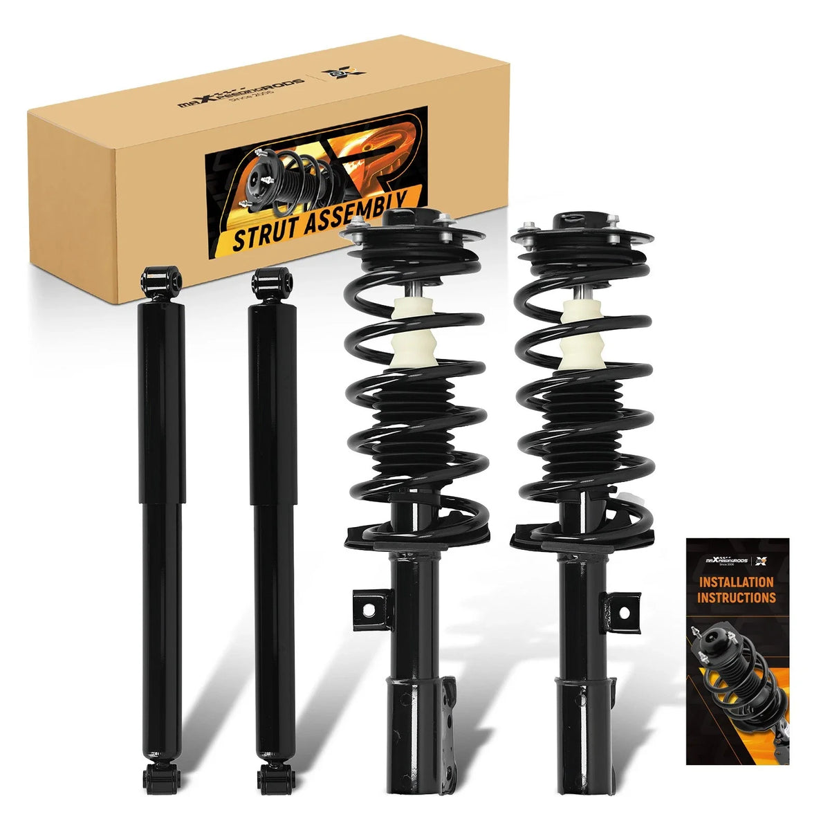 4pcs Complete Shocks & Struts for Chevrolet Equinox (2010–2017)