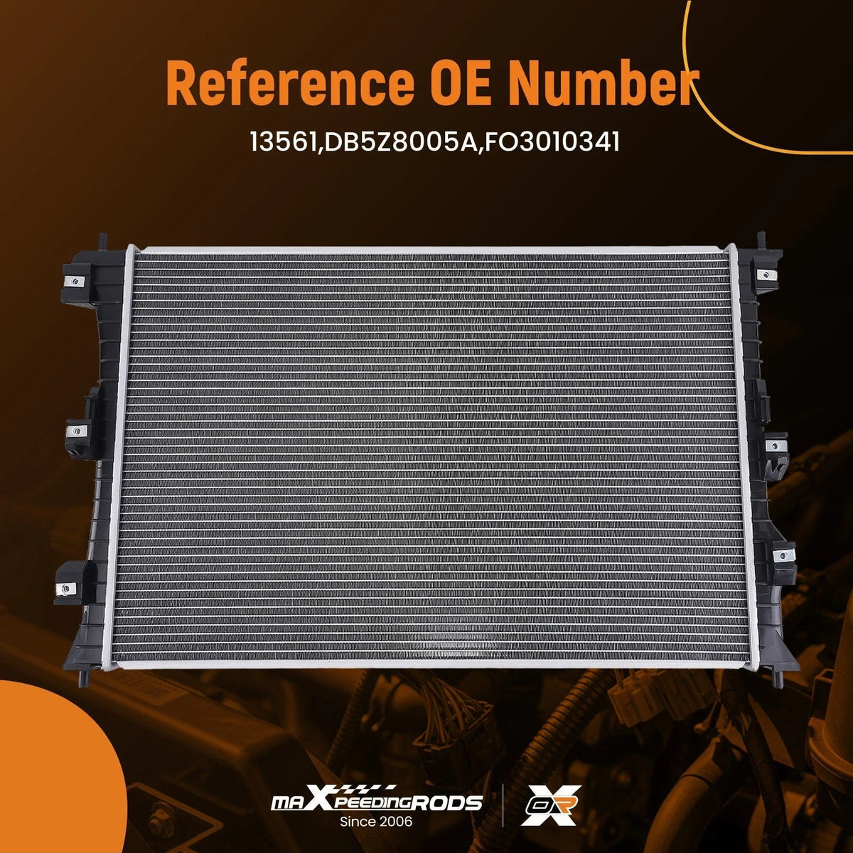 Complete Engine Radiator for Ford Explorer 3.5L (2013–2019) FO3010341