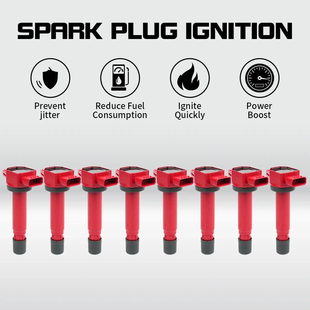 Set of 8 Ignition Coils UF574 for XC90 2005-2011 and S80 2007-2010
