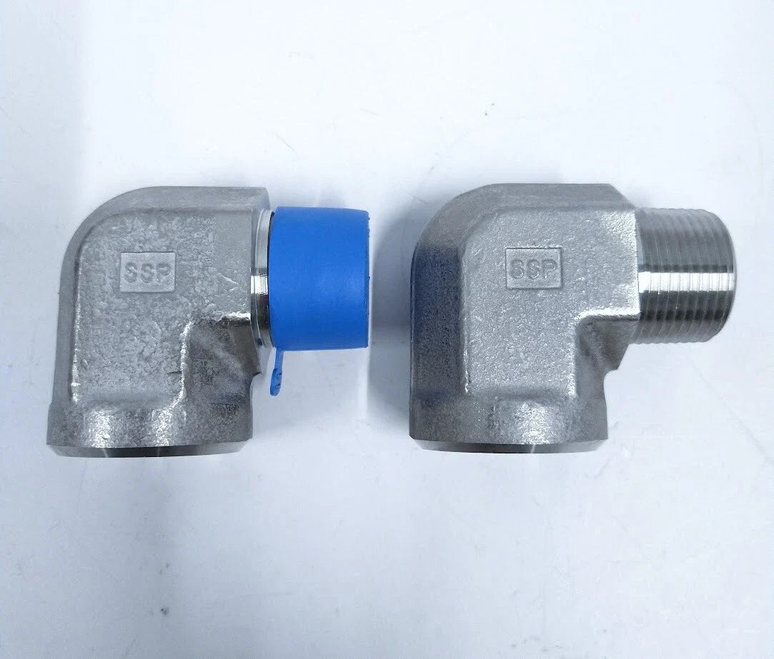 Parker SSP 2X 90 Degree Elbow NTP 1'' Male