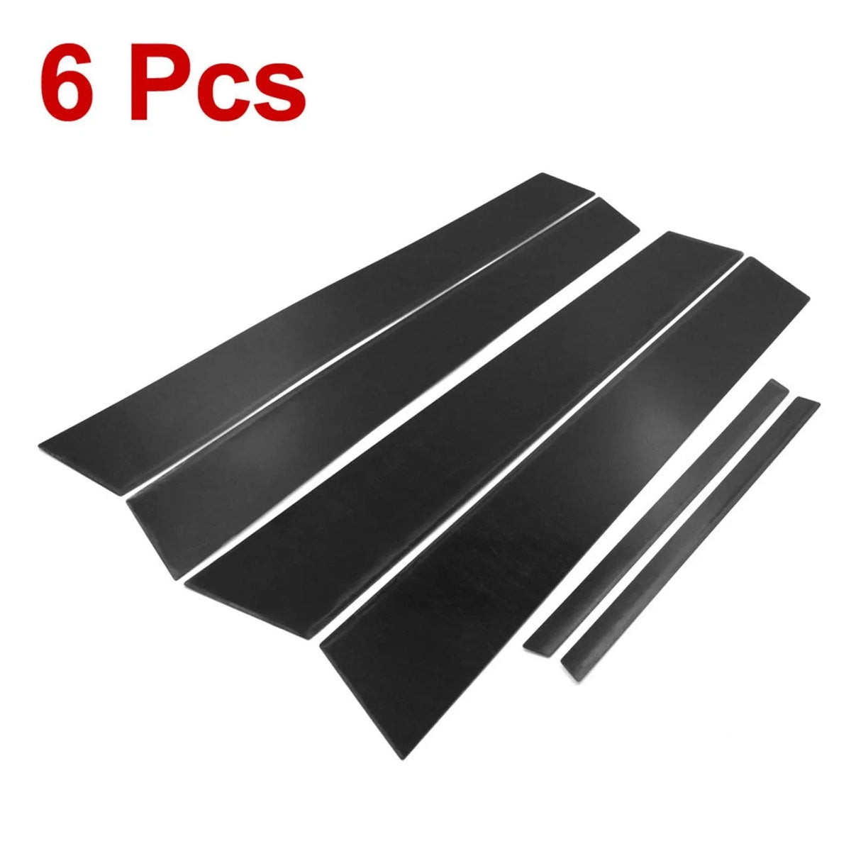 6pcs Door Window Pillar Post Protector Trim for Honda Civic (2006–2011)