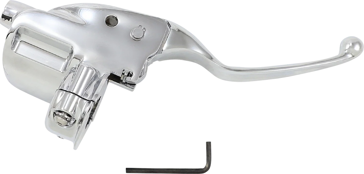 Clutch Master Cylinder Assembly for Drag Specialties (Chrome) (H07-0802-2)
