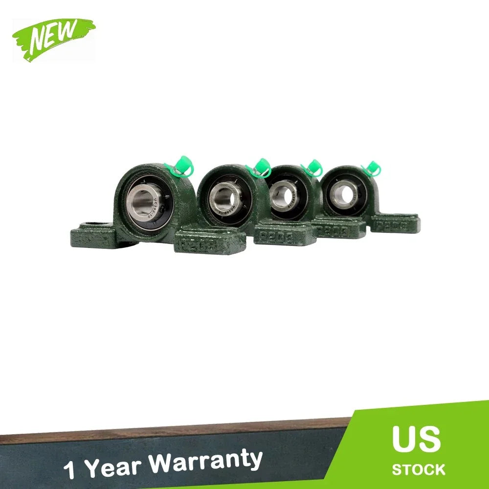 Pillow Block Ball Bearings Set of 4 UCP202-10 5/8" Bore