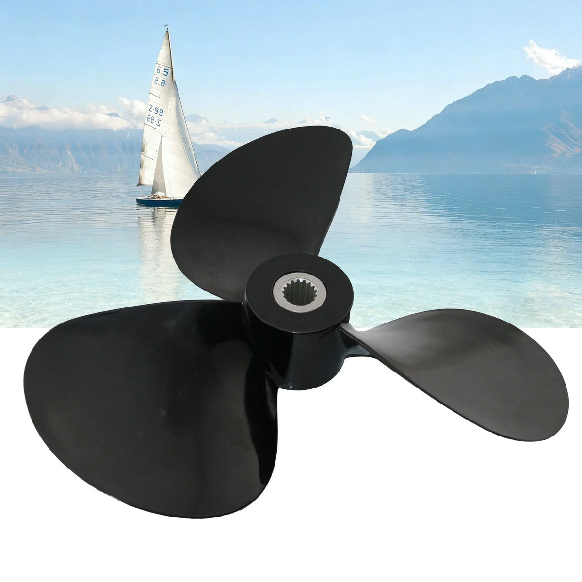 LH 19x15 Propeller for Volvo Penta Yanmar 3 Blade Saildrive 110S-150S