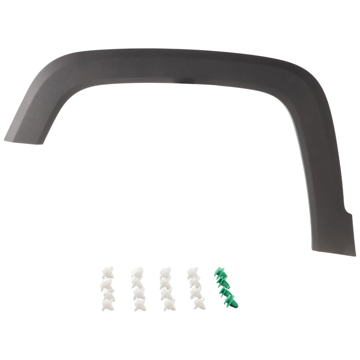 Fender Trim for Jeep Renegade (2015–2023) Textured Gray Plastic Front Driver Side