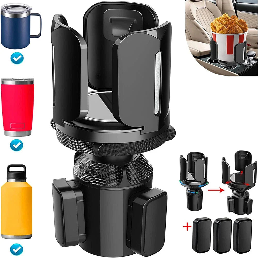 Large Bottle/Mug Cup Holder Expander Adapter - Universal Compatibility