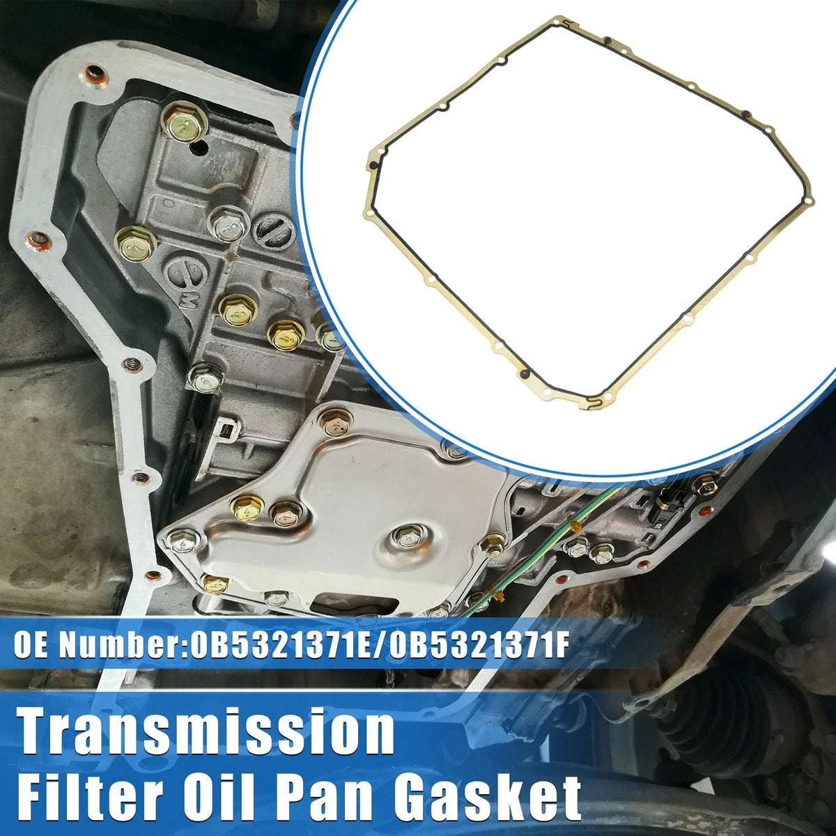 Transmission Filter Oil Pan Gasket for Audi A4 2.0L (2016) No. 0B5321371E