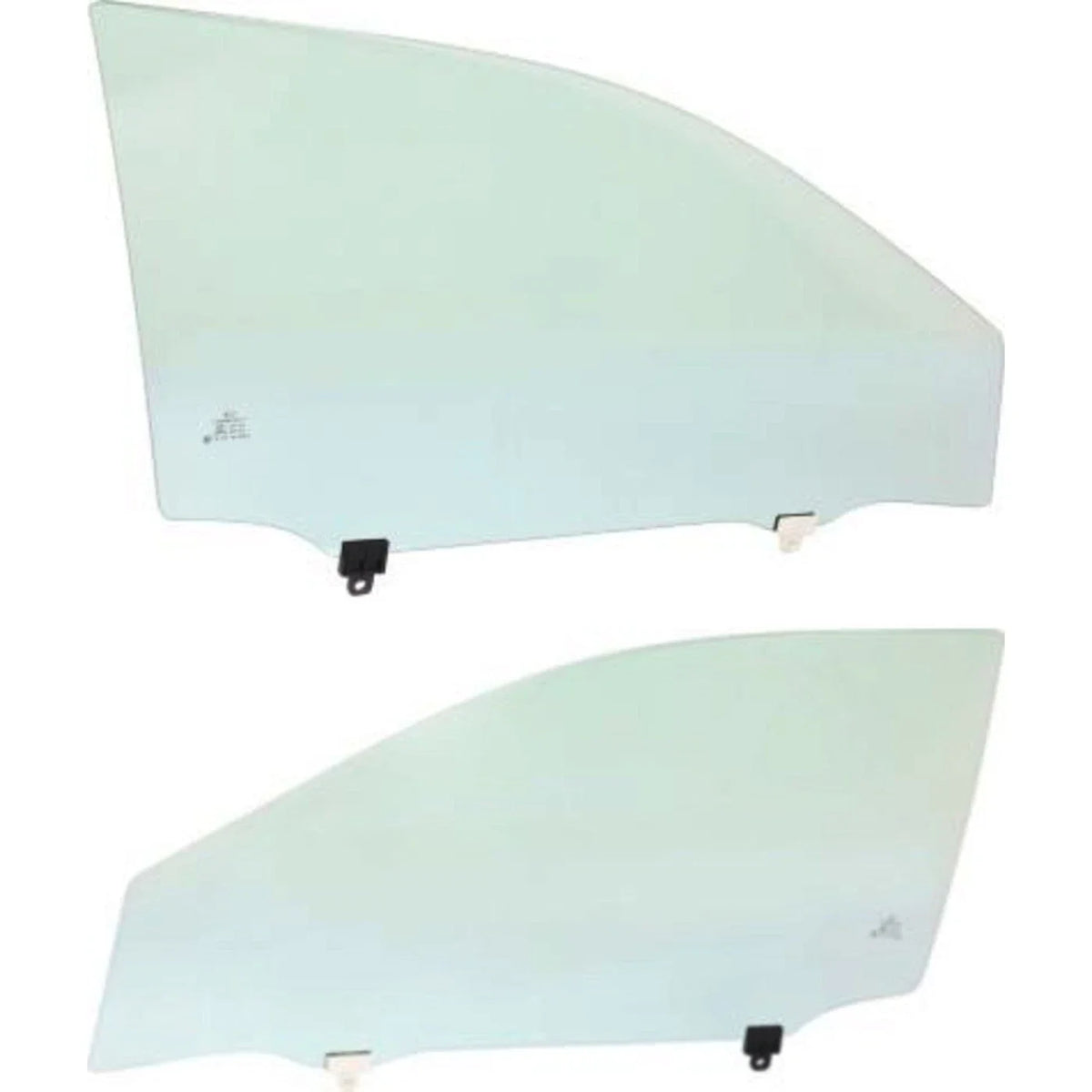 Set of 2 Door Glass for 2009-2013 Corolla