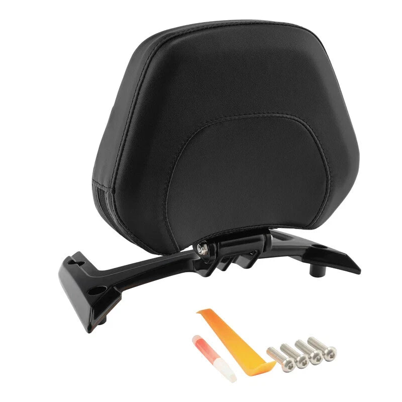 Black Passenger Backrest Pad for Honda Goldwing GL1800 (2018–2025)
