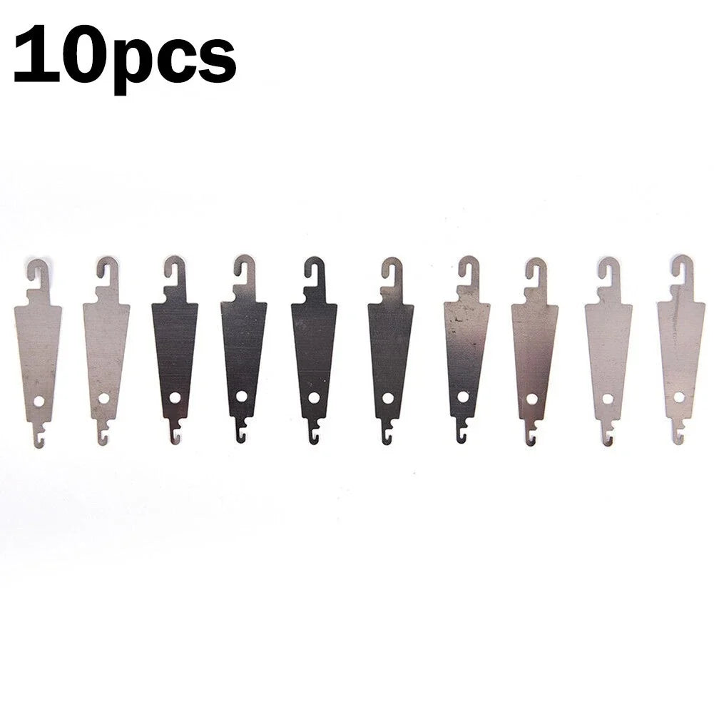 Set of 10 Stainless Steel Needle Threading Tools for Hand Sewing