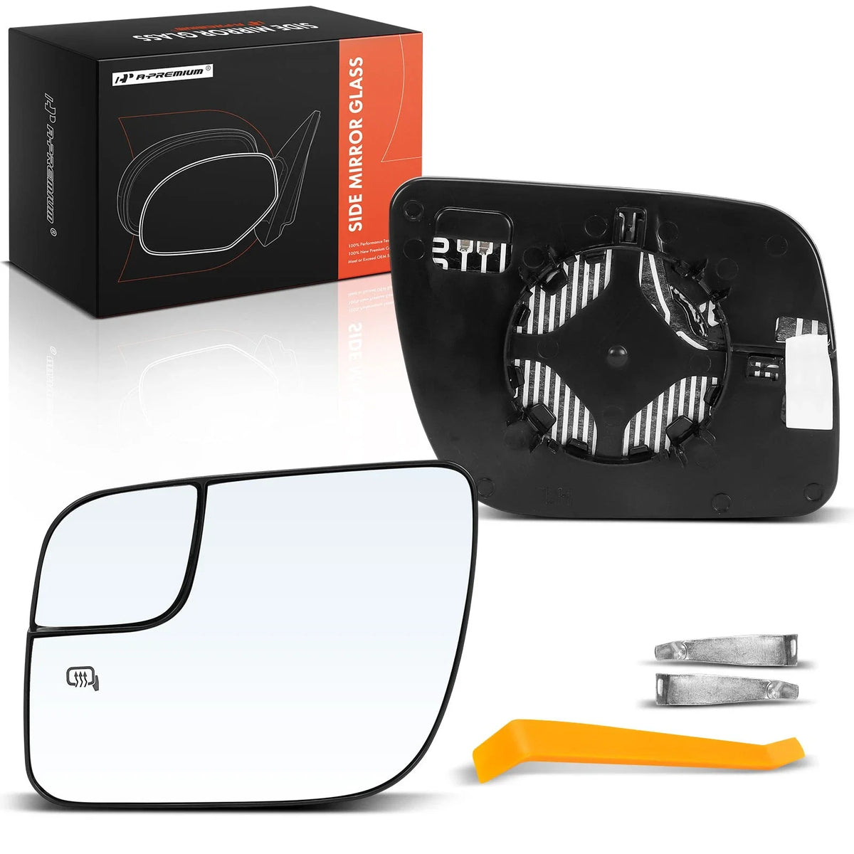 Heated Driver Power Mirror Glass for Ford Explorer (2011–2019)