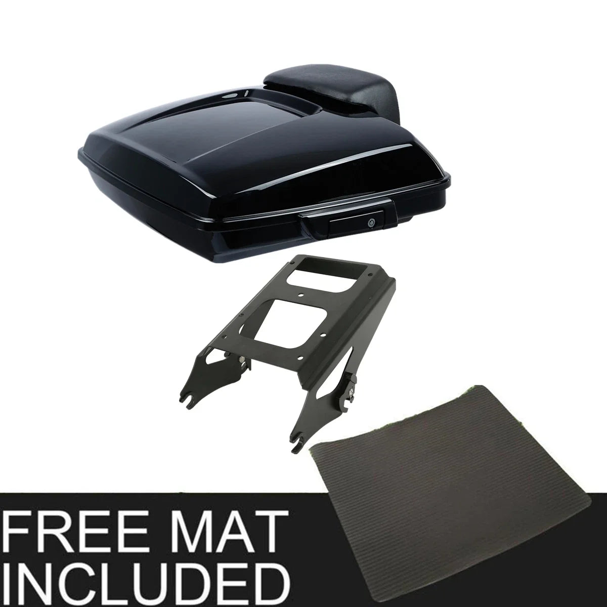 Backrest Pad for Harley Davidson Touring Series 2009-2013