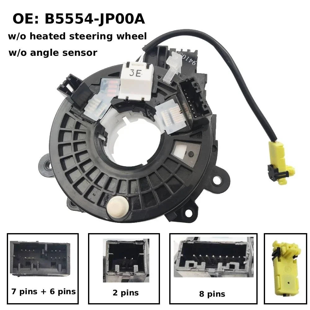 B5554-JP00A Clock Spring for Nissan Altima 2007 to 2013