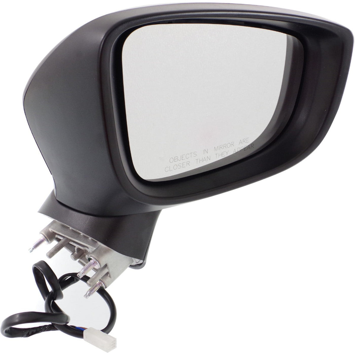 2014-2016 Mazda 3 Right Manual Folding Mirror - Paintable
