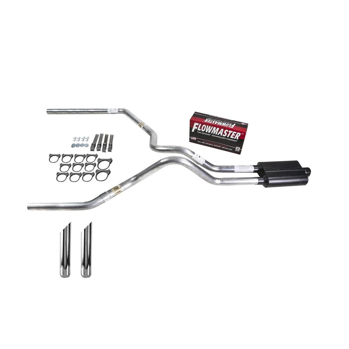 Dual Exhaust Pipe for Ram 1500/2500/3500 (2004–2006) Flowmaster Super 44