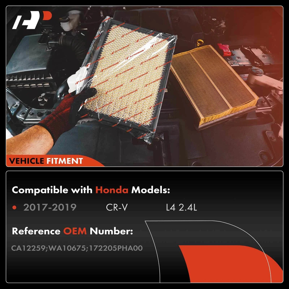 2017-2019 Honda CR-V Engine Air Filter Replacement