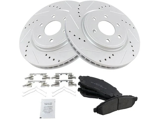 Front Brake Pad and Rotor Kit for Suzuki Equator (2009–2012) FH183XB
