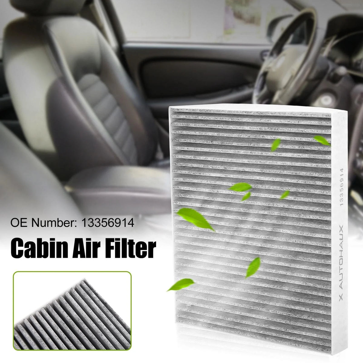 Cabin Air Filter for Chevrolet Buick (13356914)