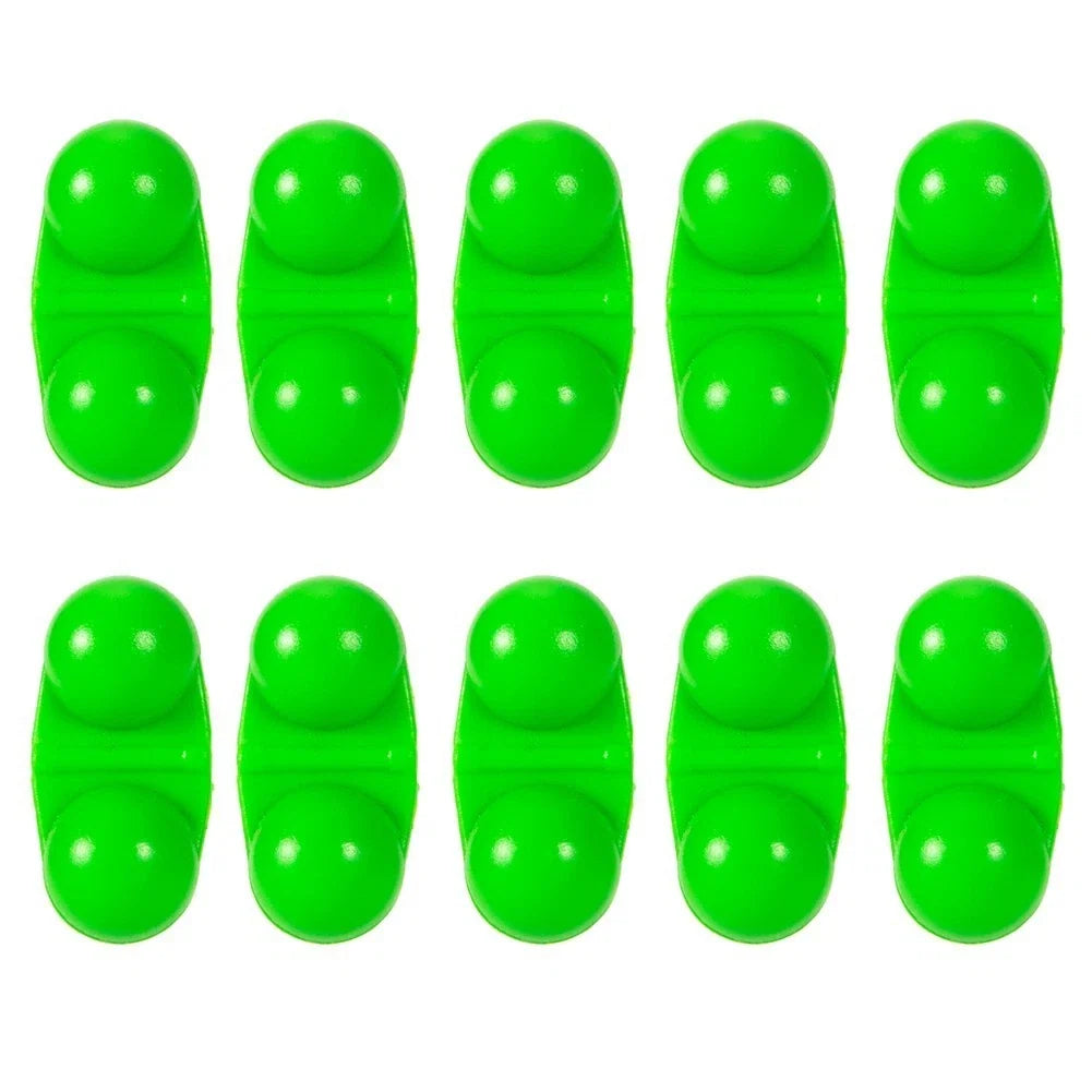 10pcs Inline Rattle 2.2g for Fishing (ABS, 311513mm, 5 Colours)