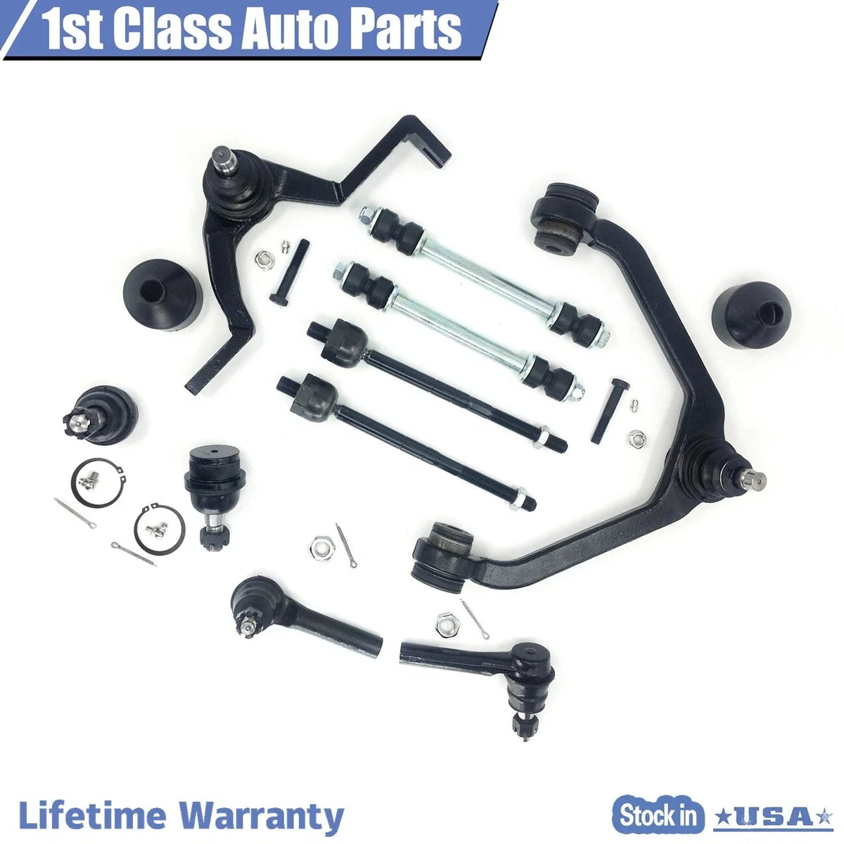 10pc Control Arm Ball Joints Kit for Ford Explorer (1995–2005)