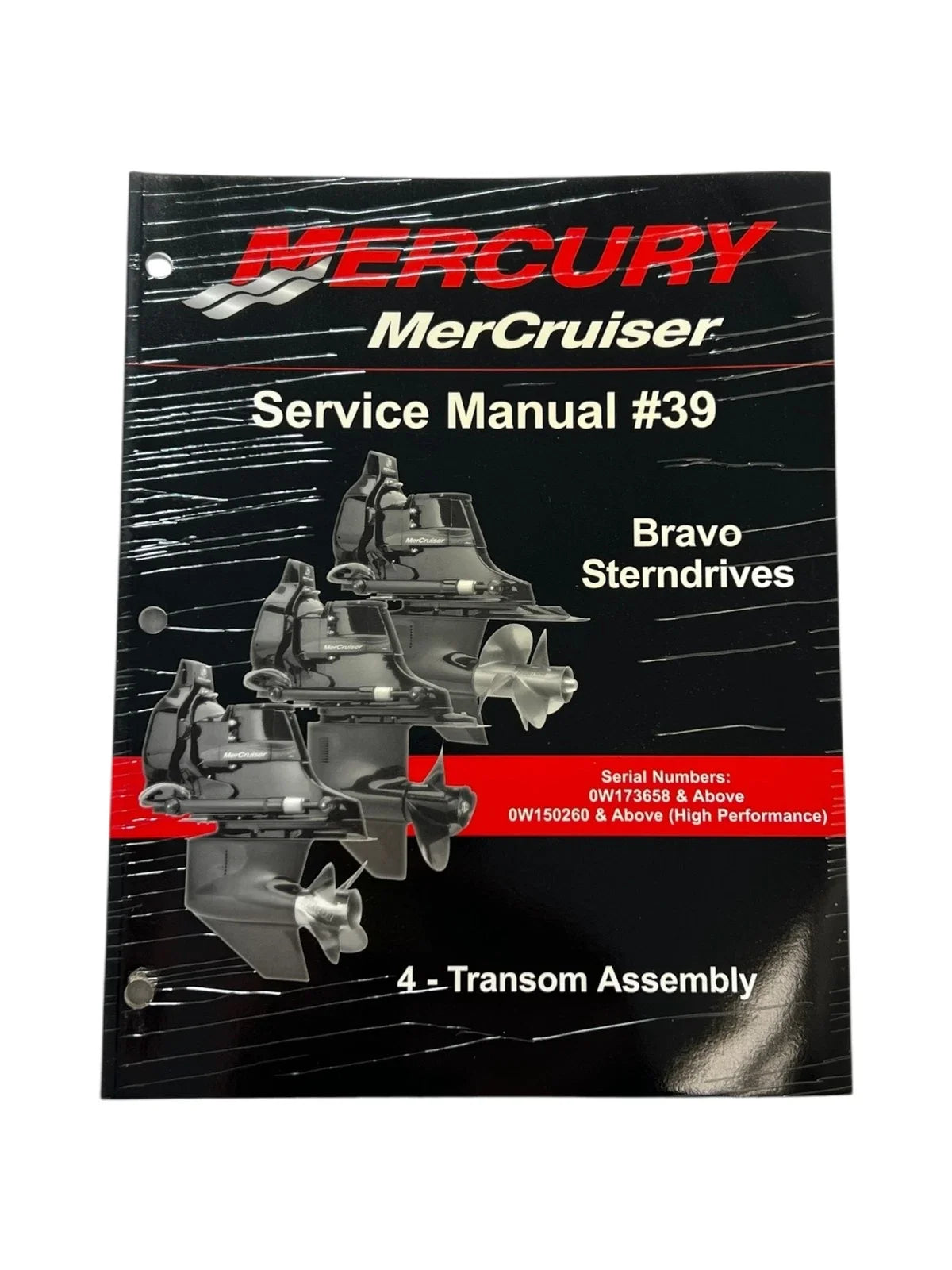 Transom Assembly for Mercury Sterndrive 90-865612040 (1990)