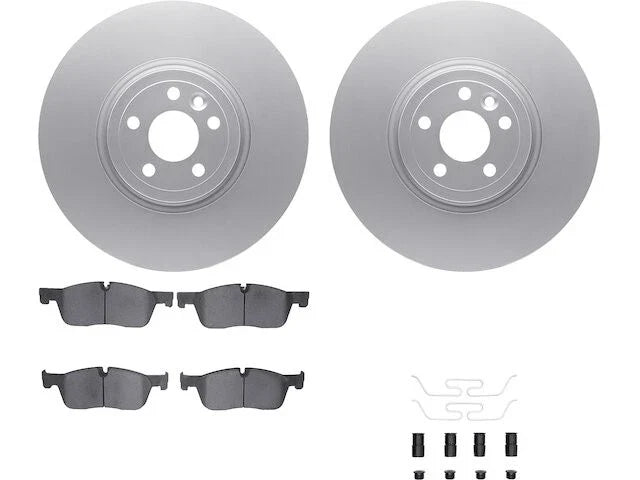 Front Brake Pad and Rotor Kit for Jaguar F-Pace (2017–2019) RP718VG