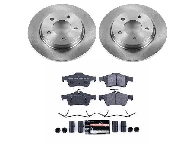 Rear Brake Pad and Rotor Kit for Mazda 3 2004–2013 (CX761BQ)