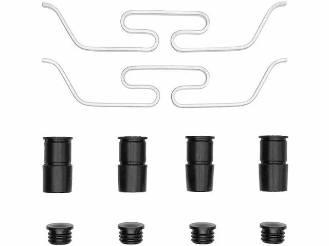 Front Brake Hardware Kit for Jaguar XF (2017–2020) W166ZJ