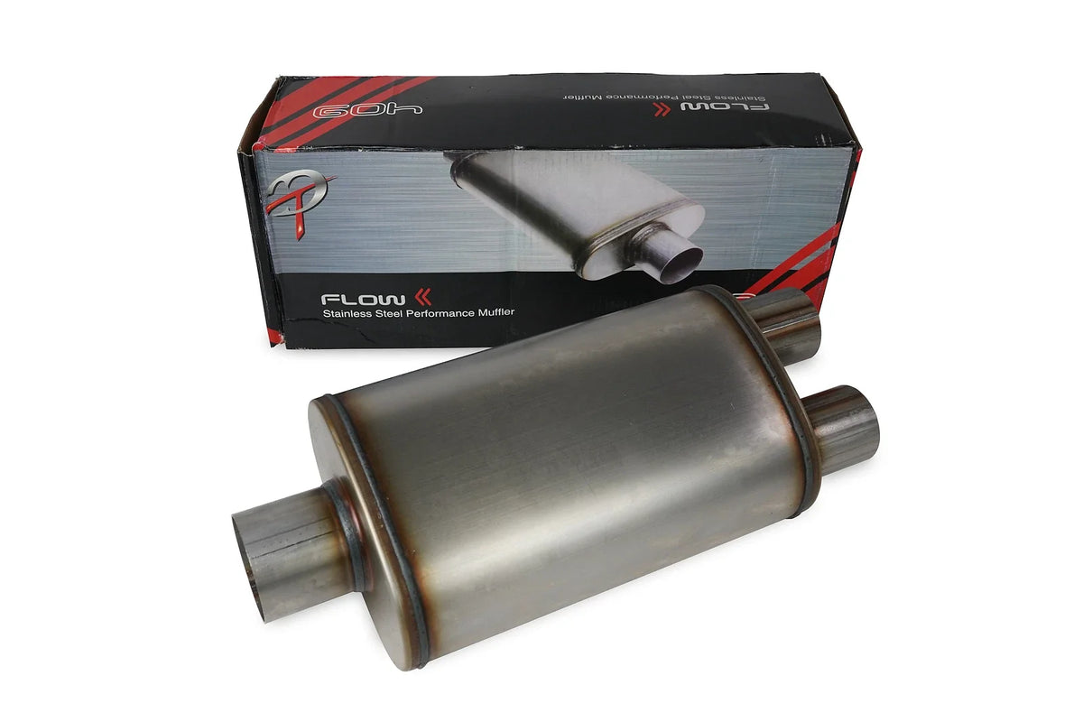2.5" Dual Exhaust Kit for GMC Jimmy (1995–1999) - Flow II, Clamp On Tips, Side Exit