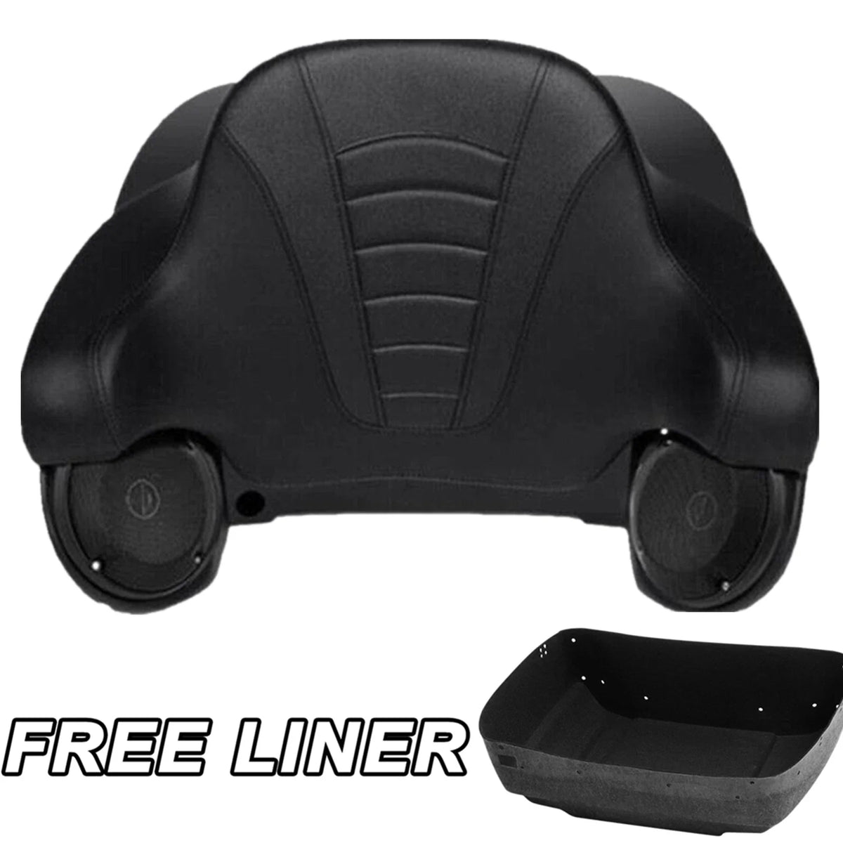 Trunk Speakers Backrest Pad for Harley Touring Models (2014–Present)