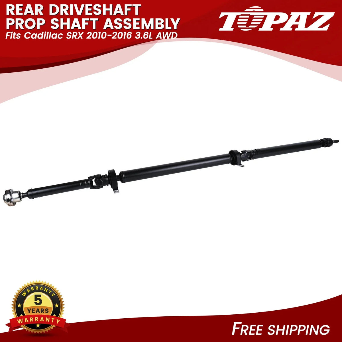 Rear Driveshaft Assembly for Cadillac SRX (2010–2016) AWD